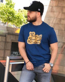 blue mens tee