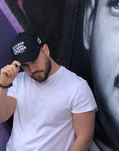 Black trucker Cap