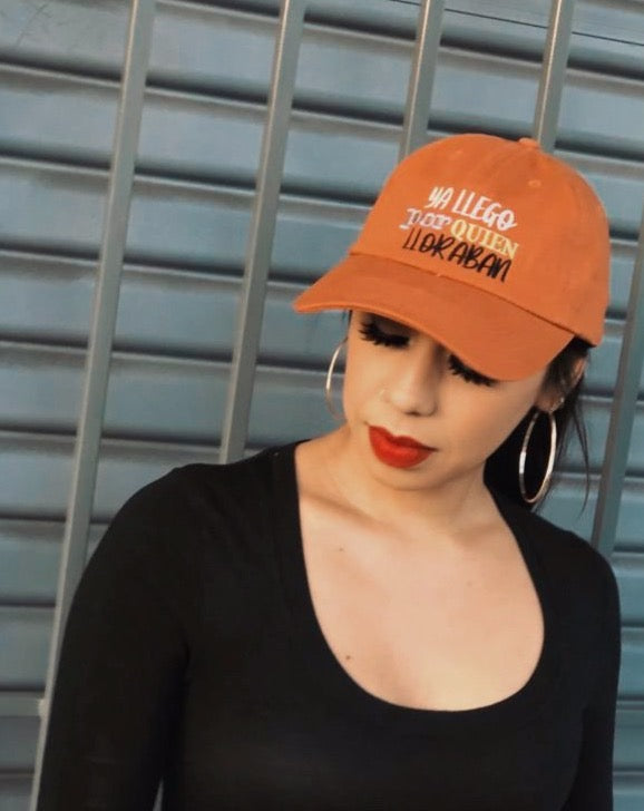 Rust Orange Dad Cap