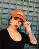 Rust Orange Dad Cap