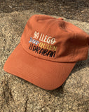 Rust Orange Dad Cap